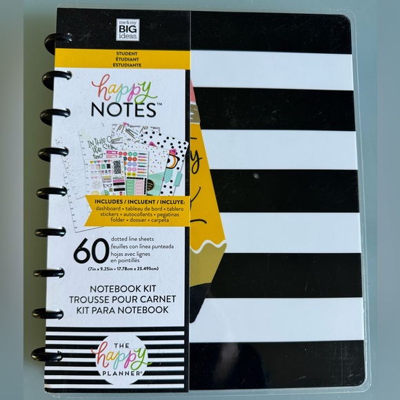 New Happy Planner Student Notebook Kit - Picture 1 of 7